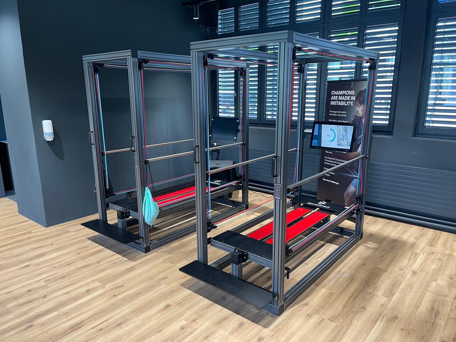Trainingsgerät im Studio