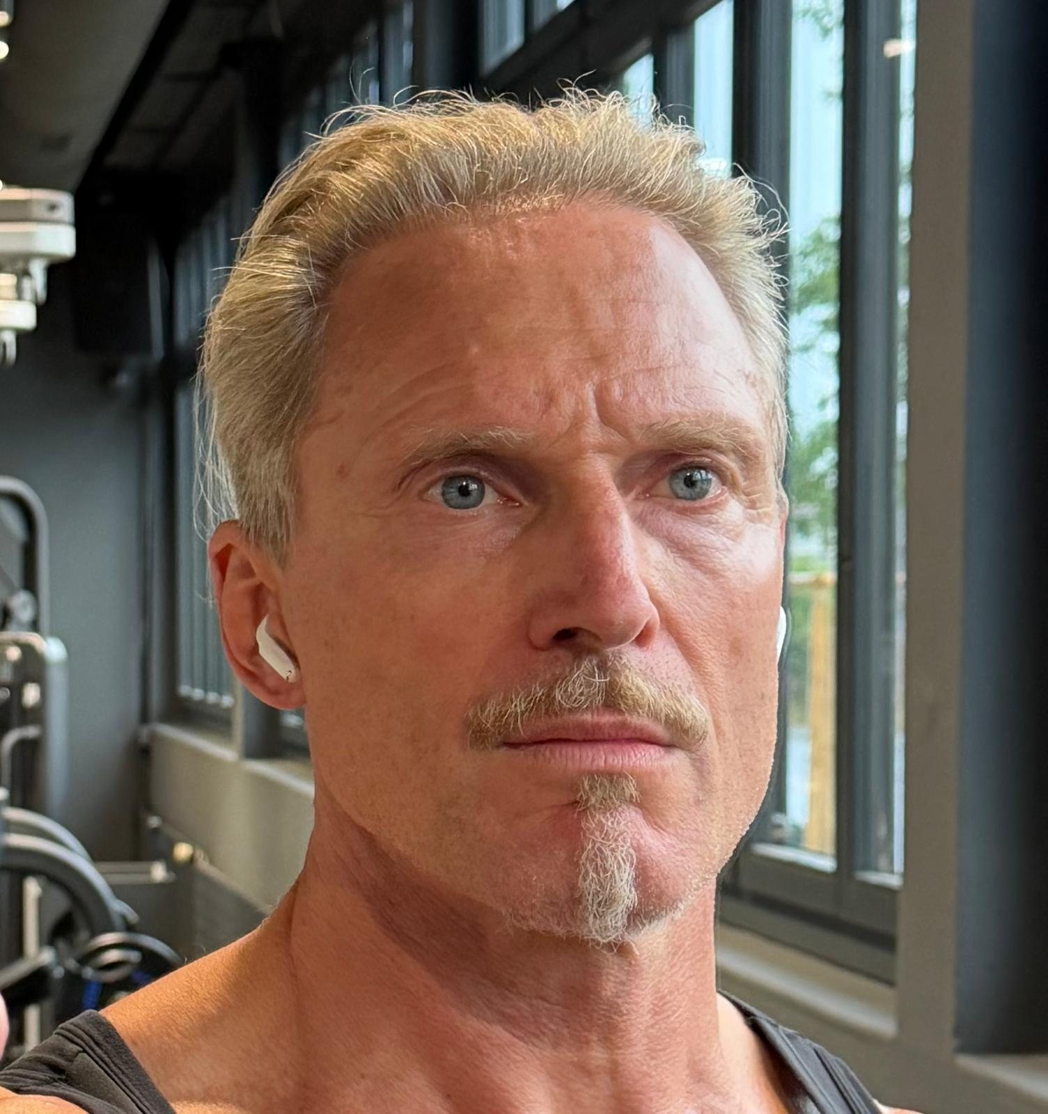 Trainer im Trainingsbereich